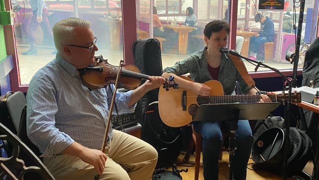 Mary Courtney & Patrick Madden at Le Cheile NYC